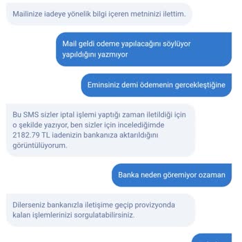 Ödeme İadesinde Yaşanan Sorunlar