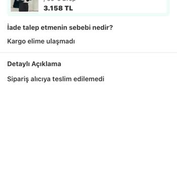 Trendyol Ekspress Kayıp Kargo Ve İlgisizlik