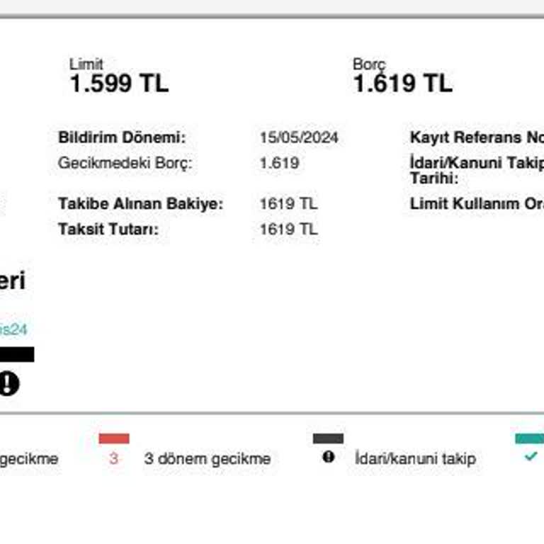 Findeks Raporunda Yanlış Borç Bilgisi Sorunu