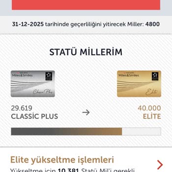 THY Miles And Miles Programında Mil Kaybı Sorunu
