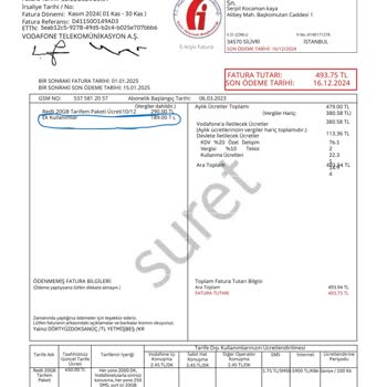 Vodafone'dan Habersiz Abonelik Şoku