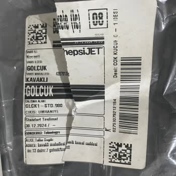 Eksik Ürün Gönderimi Ve Yetersiz Müşteri Hizmetleri