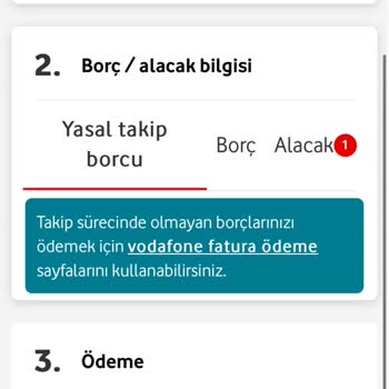 Vodafone Müşteri Hizmetleri Ve Borç Ödeme Sorunu