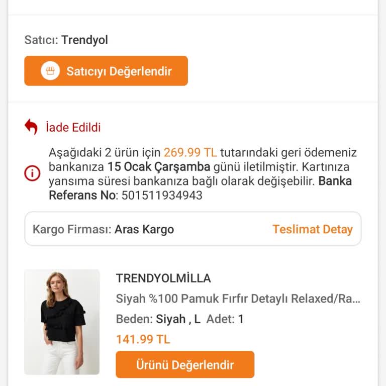 Yanlış İade Tutarı Ve İletişim Sorunu