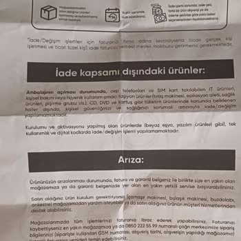 Cayma Hakkı Engellenen Müşteri Mağduriyeti
