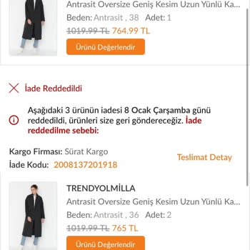 Yanlış İade İşlemi Ve Kayıp Ürünler