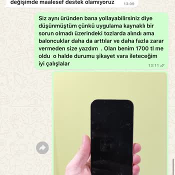 Blueo Ekran Koruyucu Baloncuk Sorunu