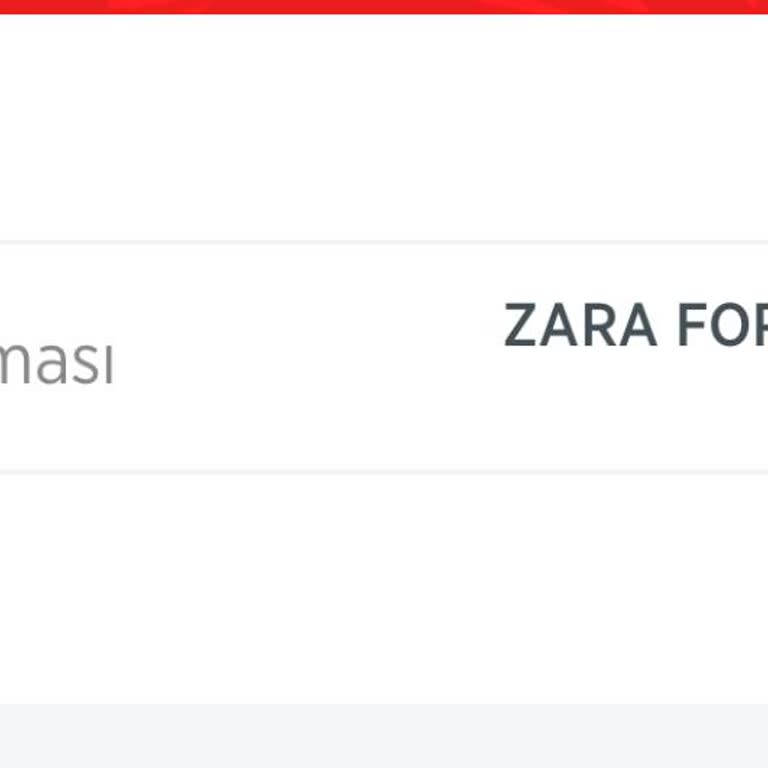 Zara'dan İade Sorunu: Param Nerede?