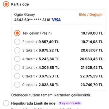 Hepsiburada'da Peşin Fiyatına Taksit Hüsranı