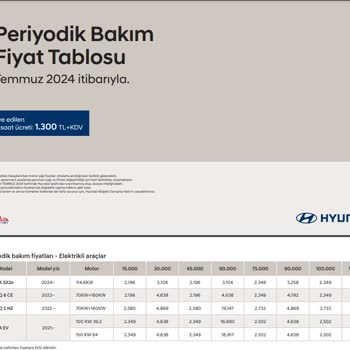 Hyundai İoniq 6 Bakım Ücretlerindeki Fahiş Artış