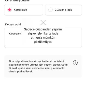 Gardrops'ta Yanıltıcı Kargo Ve İade Süreci