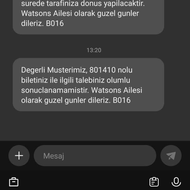Eksik Ürün Ve Ulaşılamayan Destek Hattı