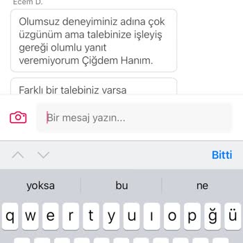 Yanlış Ürün Gönderimi Ve Yetersiz Müşteri Hizmeti