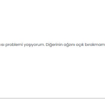 Termos Isı Problemi Ve Yetersiz Müşteri Hizmeti