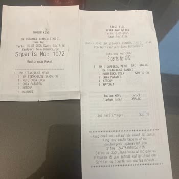 Yanlış Sipariş Ve Telafi Talebi