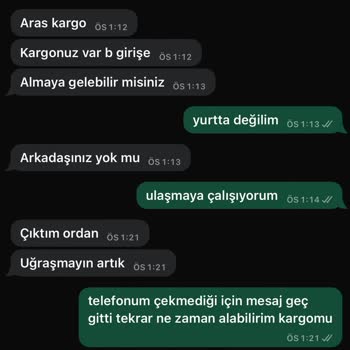 Yanlış Teslimat Ve İlgisizlik