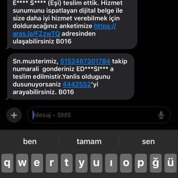 Yanlış Teslimat Ve İlgisizlik