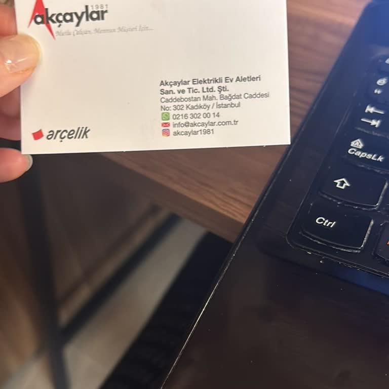 Akçaylar Arçelik Caddebostan Mağazası'nda İletişim Sorunları