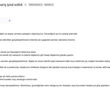 Amazon'da İptal Kâbusu: Hediye Çekleri Kullanılamıyor!