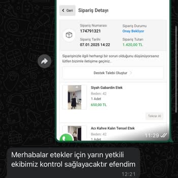 İletişim Ve İade Sorunları