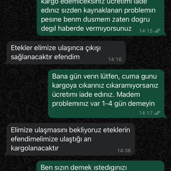 İletişim Ve İade Sorunları