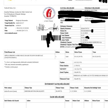 Turkcell Pasaj'da İade Sorunu Ve Müşteri Hizmetleri Karmaşası