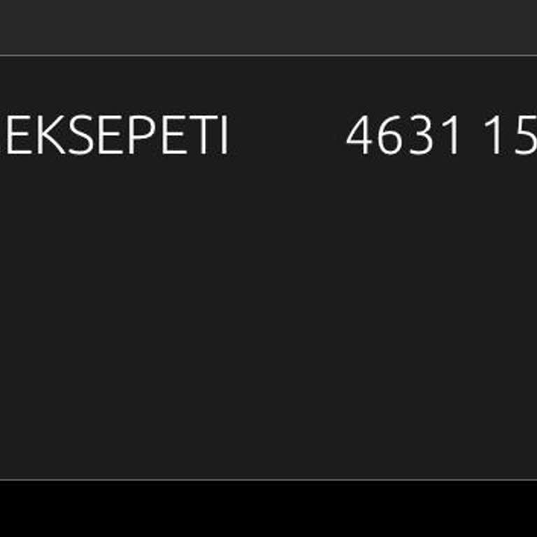 Yanlış Çekim: Yemek Sepeti'nde Olmayan Sipariş