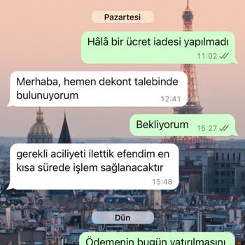 İade Sürecinde Yaşanan Sorunlar