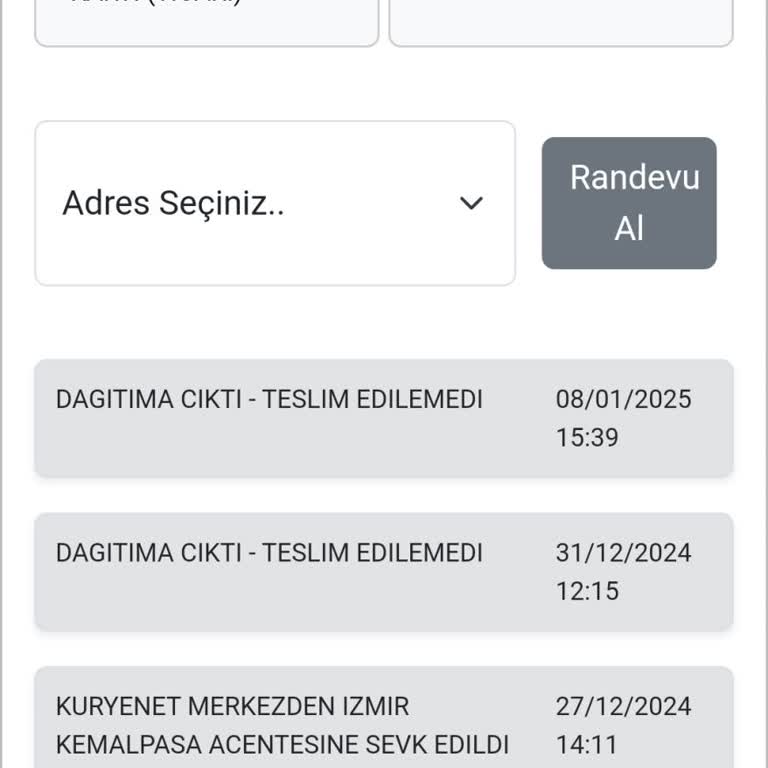 Teslimat Sorunları Ve İletişim Eksikliği