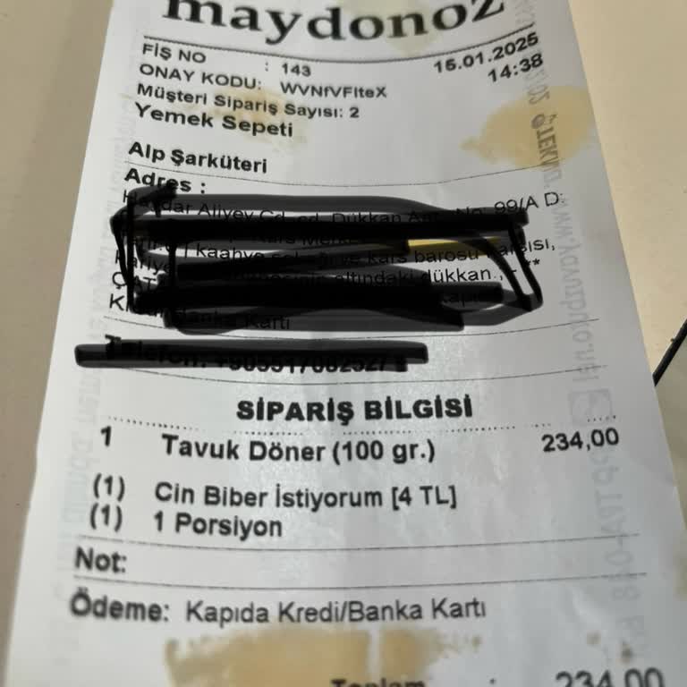 Yanlış Ürün Ve Hatalı Ödeme İşlemi
