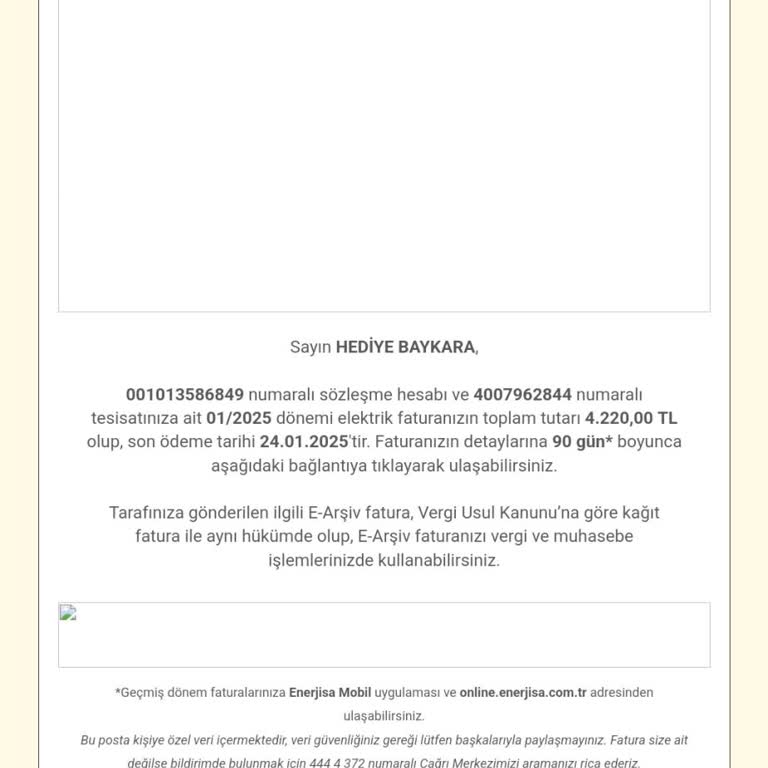 Fatura Artışına Anlam Veremiyorum!