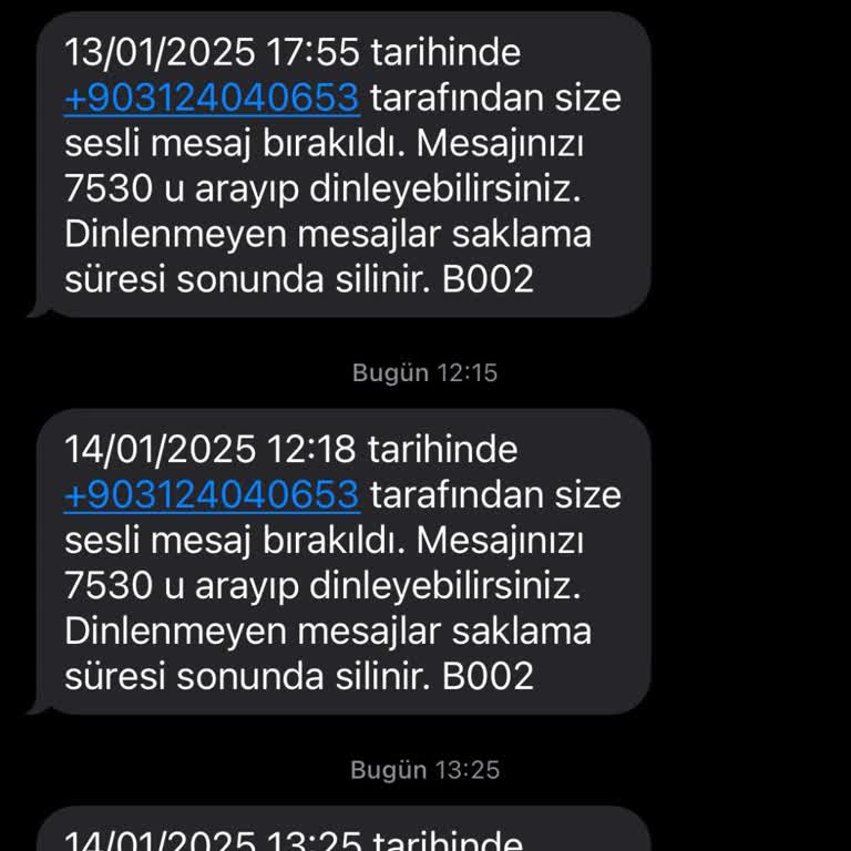 Sürekli Gelen Sesli Mesajlarla Mücadele