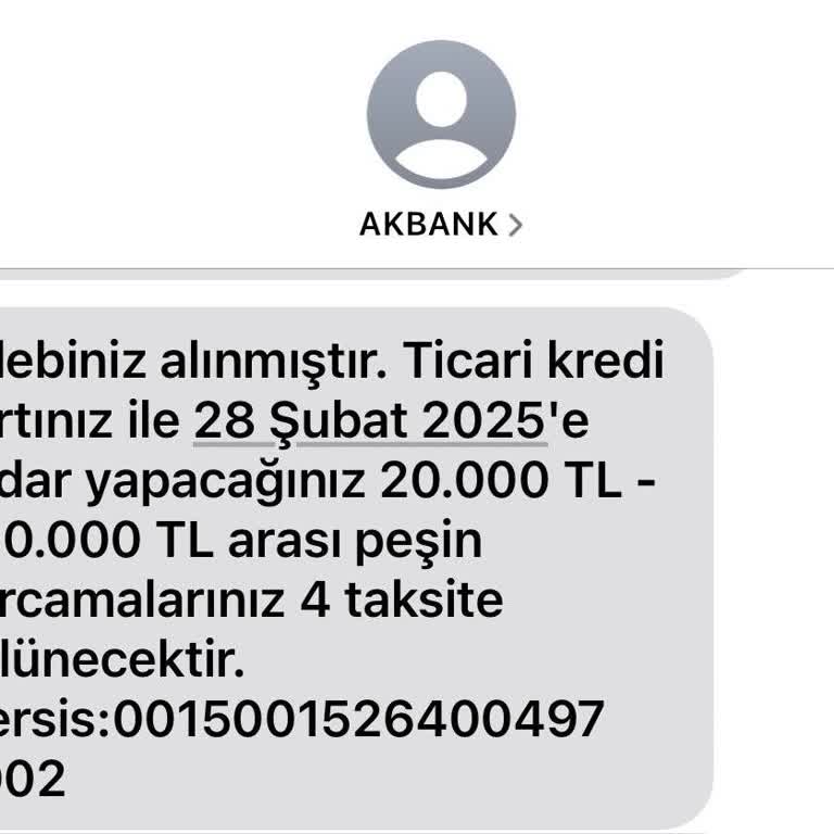 Akbank'ın Kredi Kartı Karmaşası Ve Taksit Sorunu