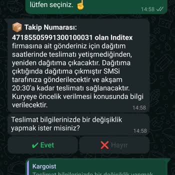 Teslimat Gecikmesi Ve İletişim Sorunları