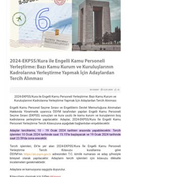 ÖSYM E-kpss Tercih Süreçlerinin Gecikmesi Adayları Mağdur Ediyor