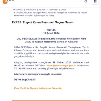 ÖSYM E-kpss Tercih Süreçlerinin Gecikmesi Adayları Mağdur Ediyor