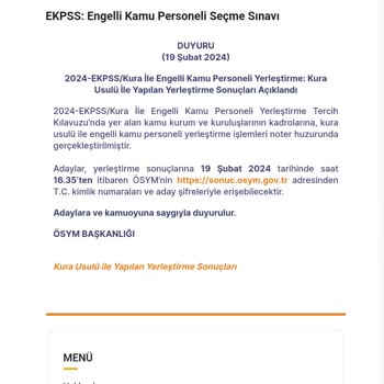 ÖSYM E-kpss Tercih Süreçlerinin Gecikmesi Adayları Mağdur Ediyor