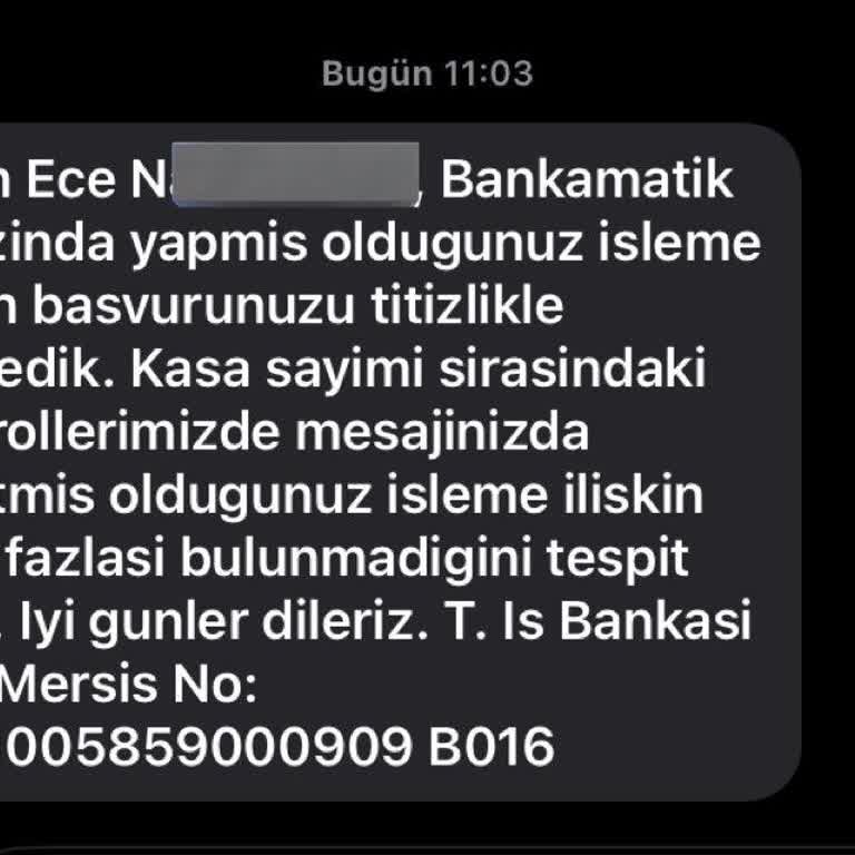 İş Bankası ATM'si Paramı Yuttu: İki Farklı Tarihte Aynı Sorun
