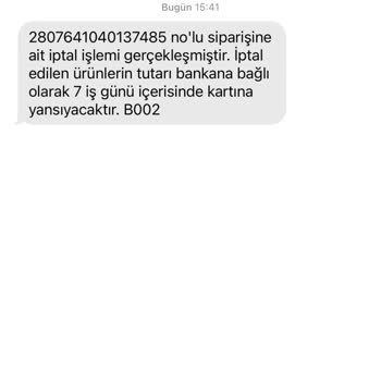 İptal Edilen Sipariş Ve Geciken Teslimat
