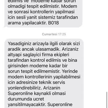 Sürekli Ertelenen İnternet Arızası Ve İletişim Sorunları