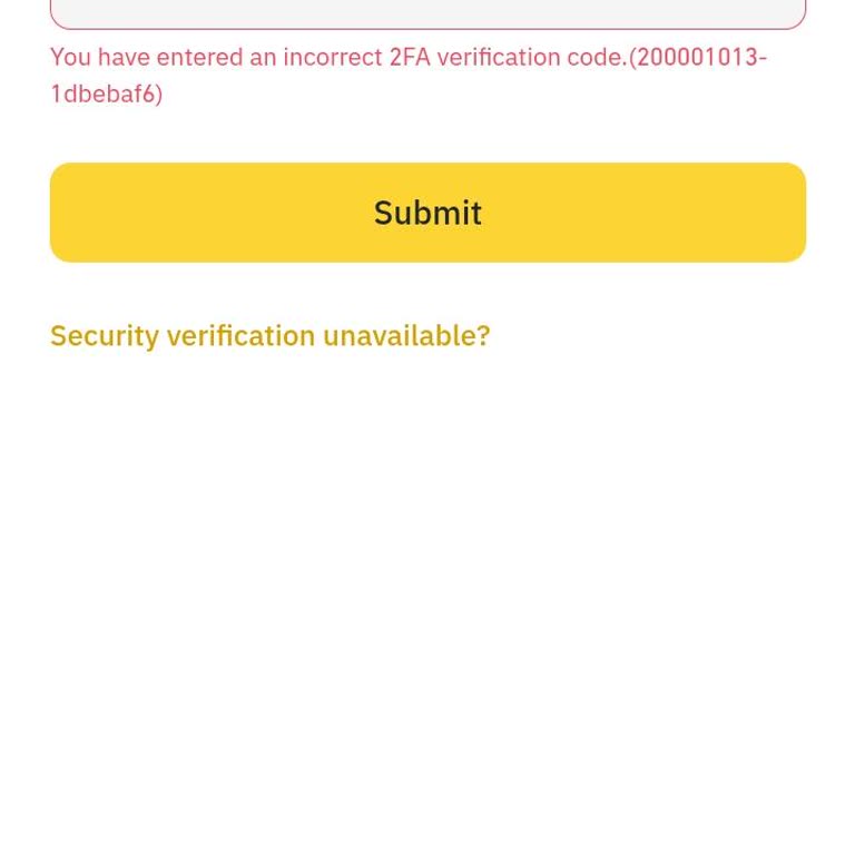 Binance Hesabına Giriş Sorunu Ve Acil Müdahale Talebi