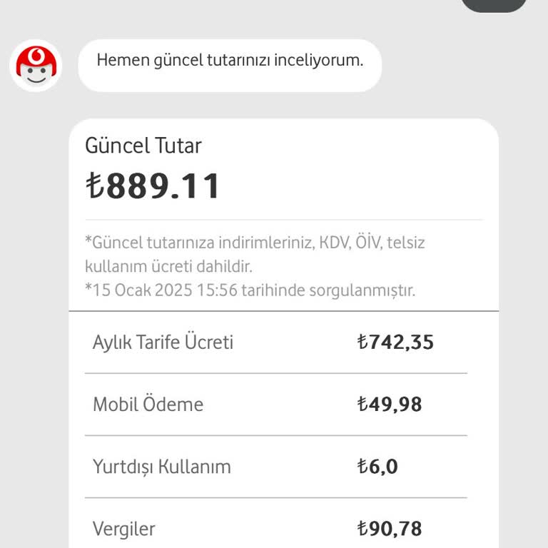 Fatura Şoku: Beklenmedik Yüksek Tutar