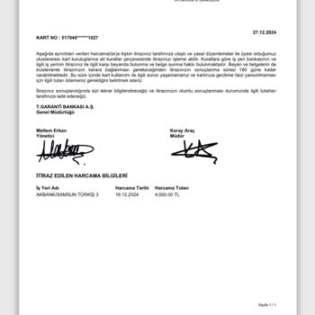 ATM'den Eksik Para Çekimi Ve Geciken İade