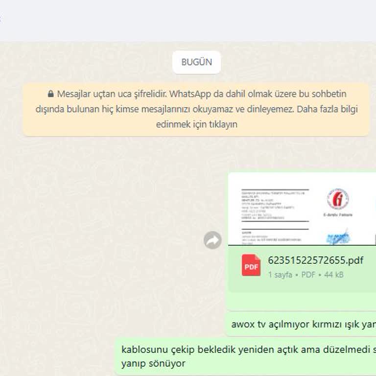 Awox TV Servis Sürecinde Yaşanan Sorunlar