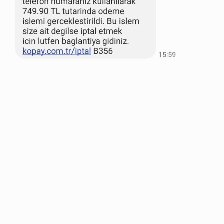 Yetkisiz Ödeme İşlemi Ve Sorumluluk Talebi