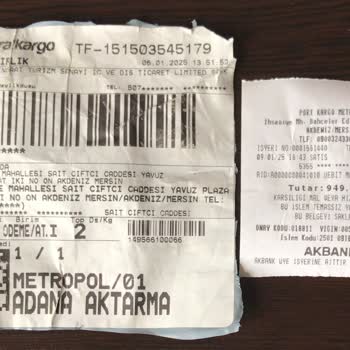 Yanlış Ürün Gönderimi Ve Kapıda Ödeme Sorunu