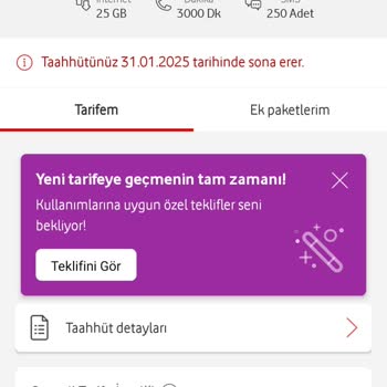 Vodafone Paketlerinde Fiyat Artışı Ve İçerik Sorunu