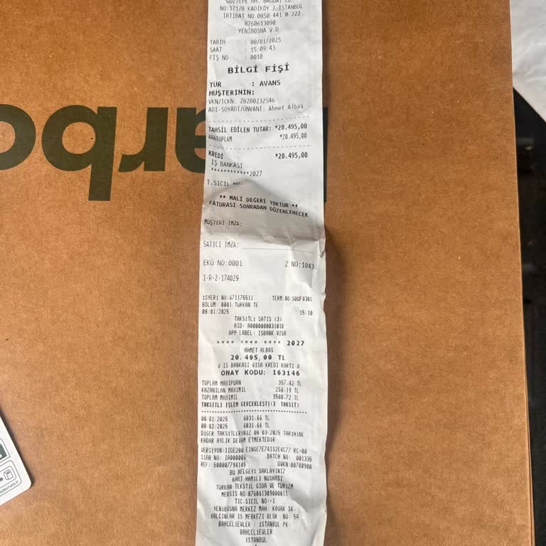 Barbour Selamiçeşme Mağazasında Kargo Sorunu