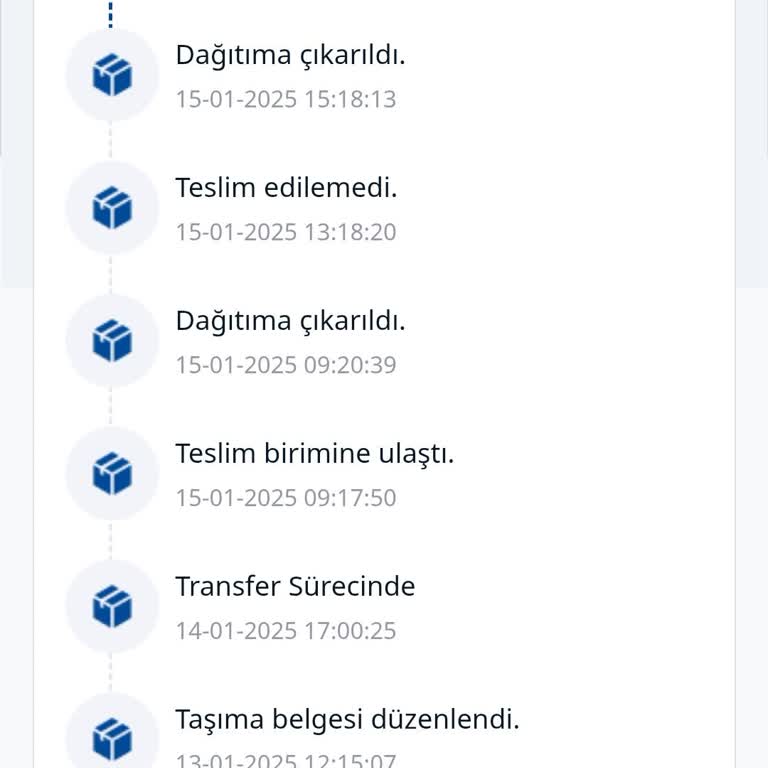 Yurtiçi Kargo Soğanlı Şubesi'nin Teslimat Sorunları