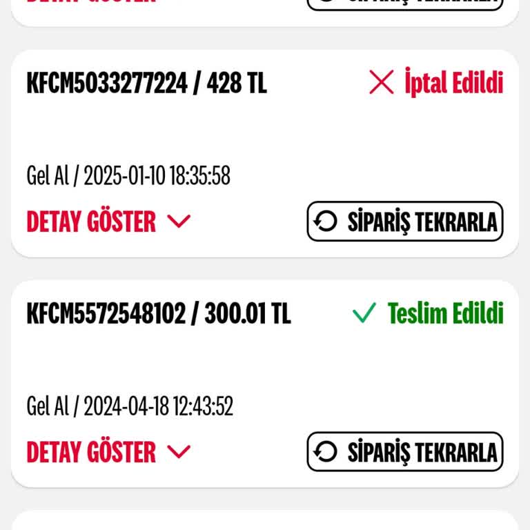 İptal Edilen Siparişler İçin Geri Ödeme Sorunu